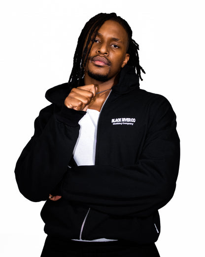 Oversized Zip Hoodie